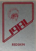 Paint Rock High School 1981 yearbook cover photo
