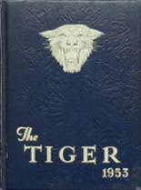 Princeton High School 1953 yearbook cover photo