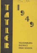 Tillsonburg High School 1949 yearbook cover photo