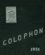 Wyomissing Area High School 1951 yearbook cover photo