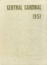 1951 Central High School Yearbook from Strum, Wisconsin cover image
