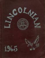 Lincoln Academy 1965 yearbook cover photo