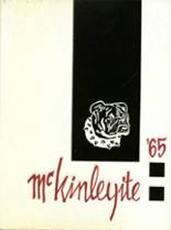 McKinley High School 1965 yearbook cover photo