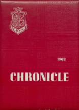 Coe-Brown Northwood Academy 1962 yearbook cover photo