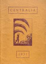 Bay City Central High School 1931 yearbook cover photo
