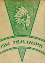 Choctawhatchee High School 1954 yearbook cover photo