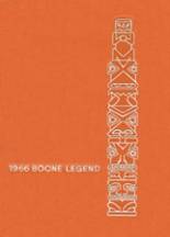 Boone High School 1966 yearbook cover photo