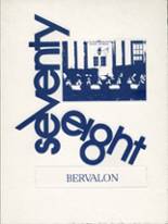 Berlin-Brothersvalley High School 1978 yearbook cover photo