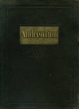 Anderson High School 1932 yearbook cover photo