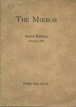 Phillips High School 1937 yearbook cover photo