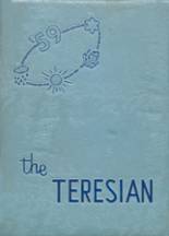St. Teresa High School 1959 yearbook cover photo