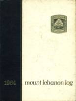 Mt. Lebanon High School 1964 yearbook cover photo