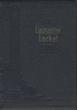 Lausanne Collegiate High School 1950 yearbook cover photo