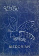 1953 Community High School Yearbook from Medora, Indiana cover image