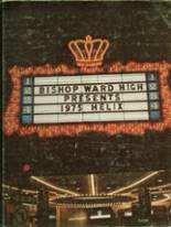Bishop Ward High School 1975 yearbook cover photo