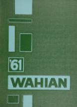 Washburn High School 1961 yearbook cover photo