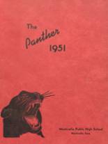 1951 Monticello High School Yearbook from Monticello, Iowa cover image