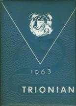 Trion High School 1963 yearbook cover photo