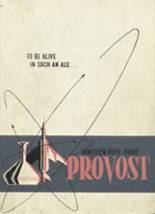 Provo High School 1958 yearbook cover photo
