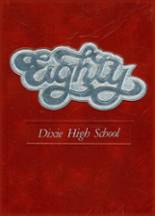 Dixie High School 1980 yearbook cover photo