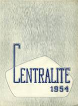 Central High School 1954 yearbook cover photo