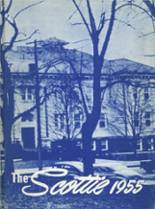 Scottdale High School 1955 yearbook cover photo