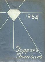 Walpole High School 1954 yearbook cover photo