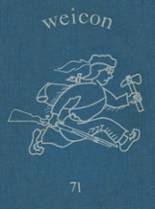 1971 Conrad Weiser High School Yearbook from Robesonia, Pennsylvania cover image