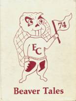 Eau Claire High School 1974 yearbook cover photo