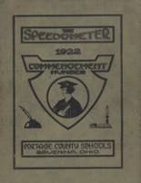 1922 Portage County High School Yearbook from Ravenna, Ohio cover image