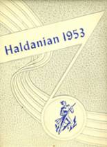 Haldane Central High School 1953 yearbook cover photo