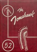 Comanche High School 1952 yearbook cover photo