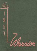 Warrior Run High School 1957 yearbook cover photo