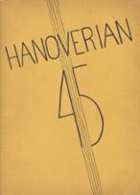 Hanover High School 1945 yearbook cover photo