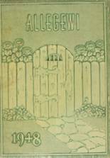 Allegany High School 1948 yearbook cover photo