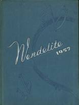 St. Wendelin High School 1957 yearbook cover photo