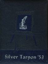 Charlotte High School 1953 yearbook cover photo