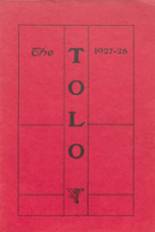 1927 Toulon High School Yearbook from Toulon, Illinois cover image
