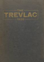 Calvert High School 1920 yearbook cover photo