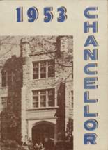 Rockhurst High School 1953 yearbook cover photo