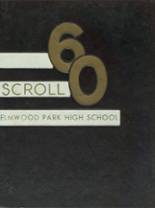 Elmwood Park High School 1960 yearbook cover photo