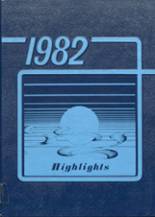 Necedah High School 1982 yearbook cover photo