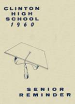 Clinton High School 1960 yearbook cover photo