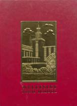 Wellesley High School 1990 yearbook cover photo