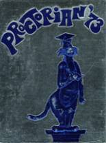 Proctor High School 1973 yearbook cover photo