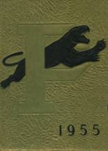 H. B. Plant High School 1955 yearbook cover photo