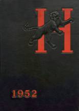 Huron High School 1952 yearbook cover photo
