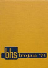 Bruce High School 1974 yearbook cover photo