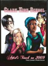Clark High School 2009 yearbook cover photo