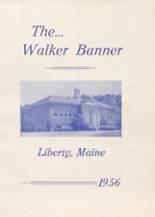 Walker High School 1956 yearbook cover photo